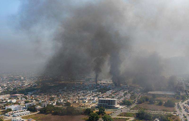 △当地时间2月22日，墨西哥巴亚尔塔港