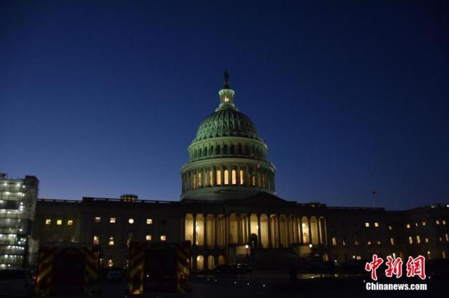 图为美国国会山。中新社记者 沙晗汀 摄