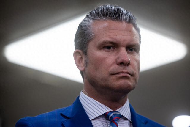 美国国防部长赫格塞斯 资料图片