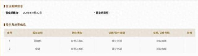 国家企业信用信息公示系统查询信息截图。