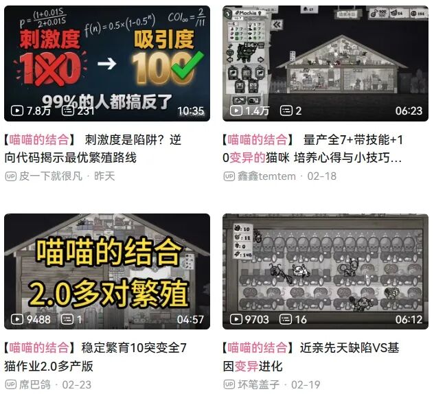 《喵喵的结合》也正在形成自己的优生学