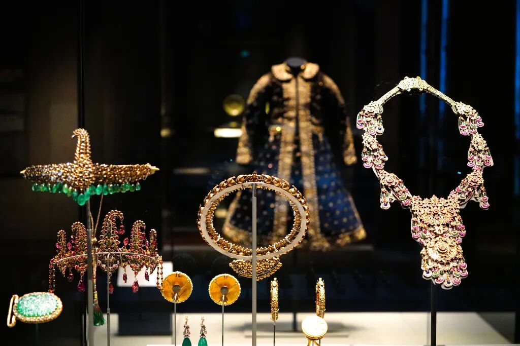 当地时间 2026年1月14日，卡塔尔多哈，伊斯兰艺术博物馆内的藏品。视觉中国资料图