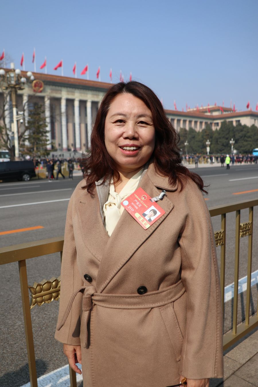 （全国人大代表、人民银行四川省分行行长严宝玉 受访者供图）