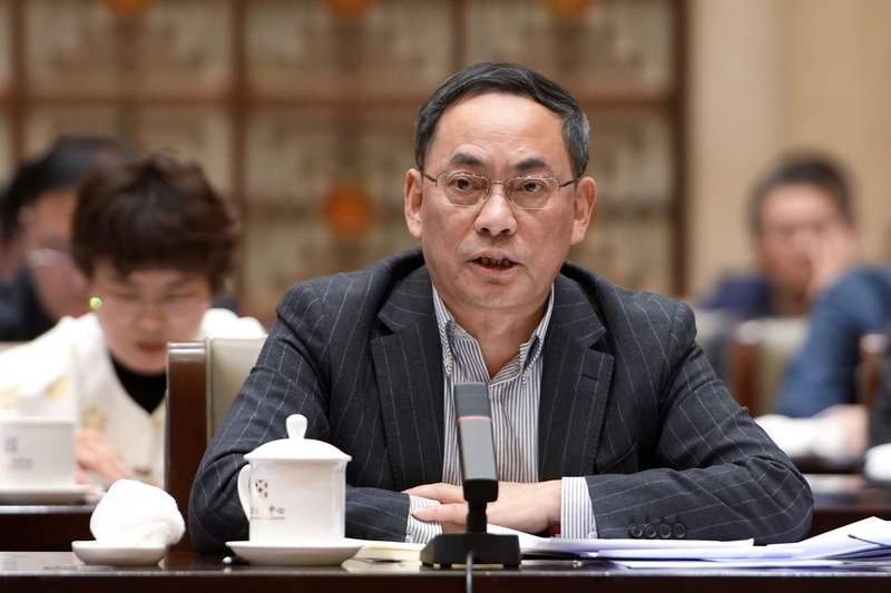 全国人大代表、中国科学院院士、首都师范大学校长方复全。新京报记者 王巍 摄