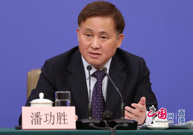 中国人民银行行长潘功胜。图片来源：中国网