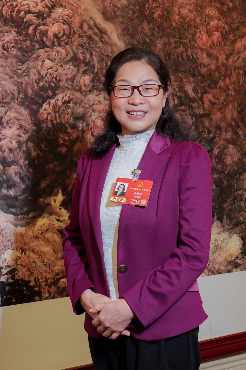 全国人大代表、中国航发湖南动力机械研究所专职总师单晓明。受访者供图