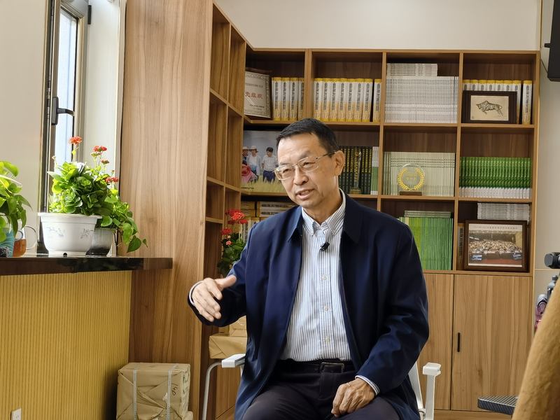 全国人大代表、中国工程院院士、中国农业大学教授张福锁。受访者供图