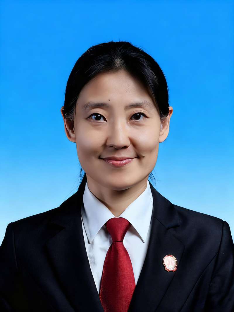 最高人民法院党组成员、副院长、二级大法官高晓力。受访者供图