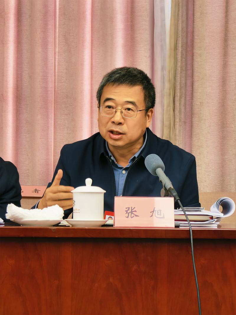 全国政协委员、九三学社中央副主席张旭。受访者供图