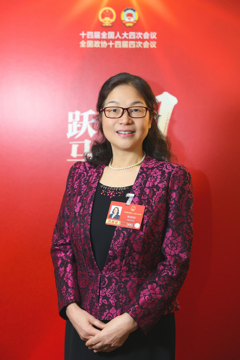 全国人大代表、中国航发湖南动力机械研究所专职总师单晓明。受访者供图