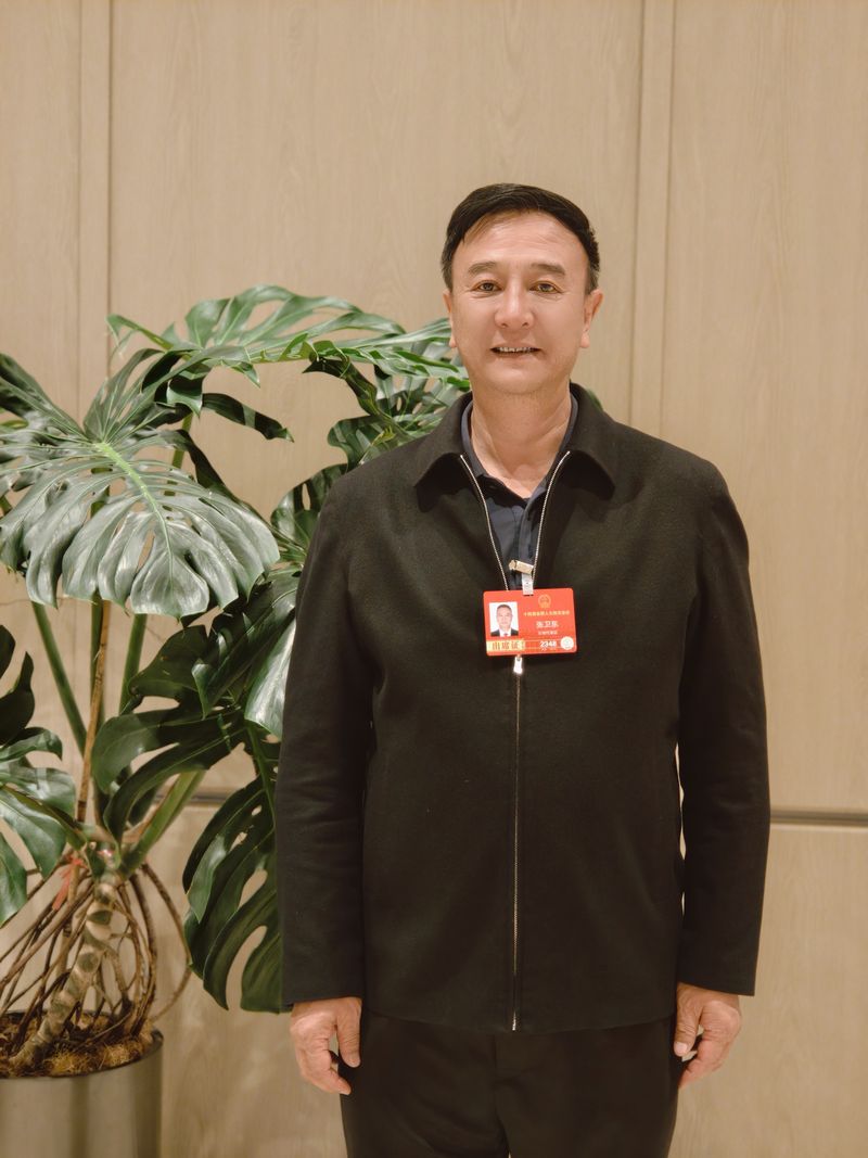 全国人大代表、云南省迪庆藏族自治州州长张卫东。受访者供图