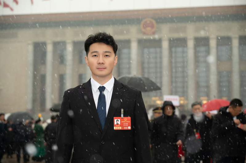 全国人大代表任子威。受访者供图