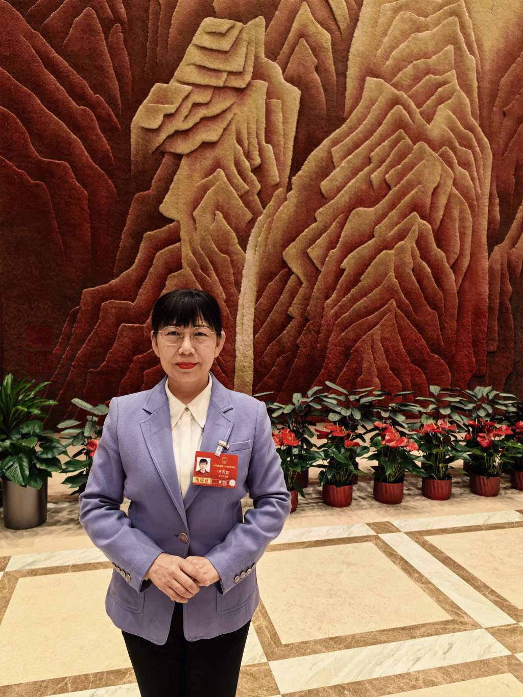 全国人大代表、河北齐心律师事务所主任齐秀敏。