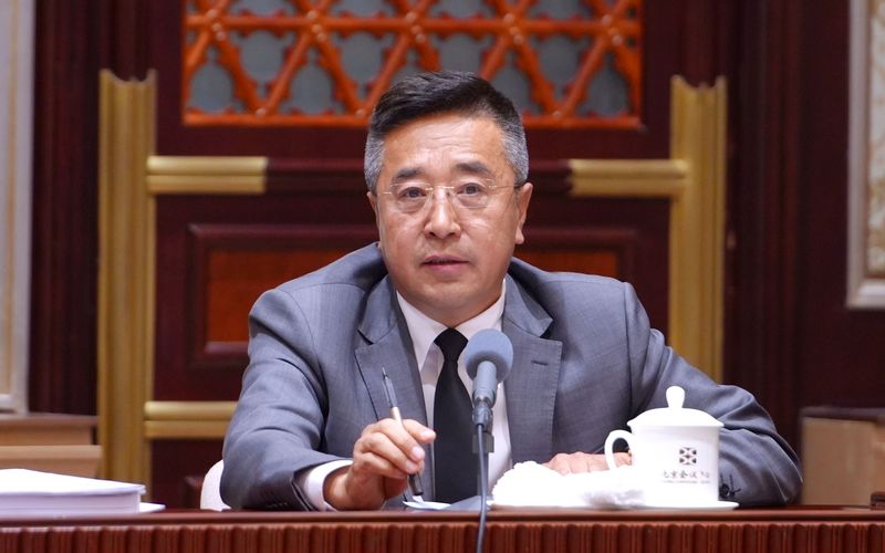 全国人大代表、律师高子程。新京报记者 王巍 摄