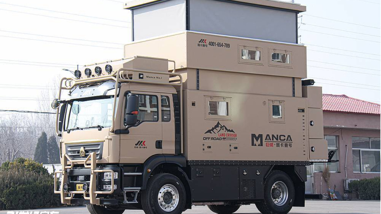 巨威曼卡壹号重磅亮相3.19北京首钢房车展！豪华越野房车燃动春日