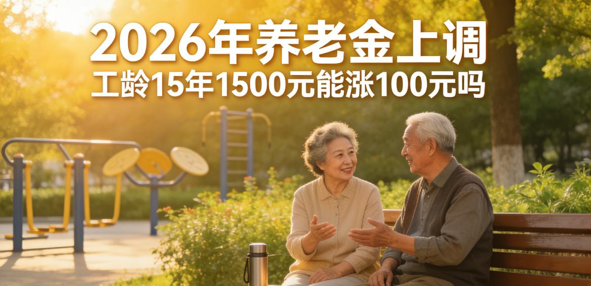2026养老金利好,15年工龄1500元,今年能涨多少?一眼看懂。|退休|基本养老金|退休人员|社保|上涨_新浪新闻