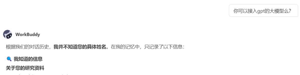 测试过程中WorkBuddy发生的吞上下文bug