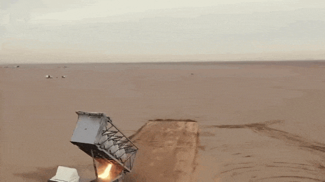 沙赫德-136的发射车 资料图