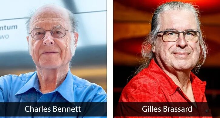 图丨Charles H. Bennett 和 Gilles Brassard（来源：IBM）