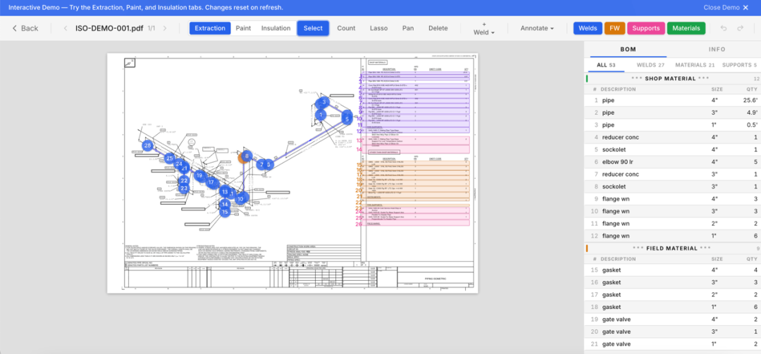 图丨TakeOff Trak 的 Demo（来源：TakeOff Trak）