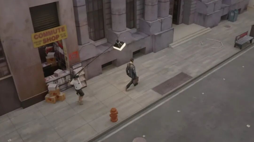 灯光师追着“游戏主角”打光