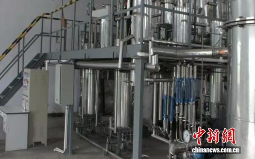 黑龙江省中盟集团红松不饱和脂肪酸及精油加工生产线 哈工大供图