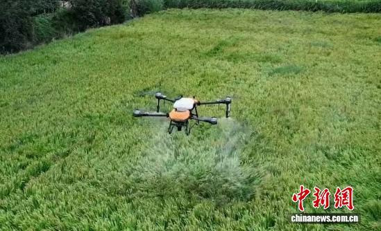 搭载自主导航系统的无人机 哈工大供图