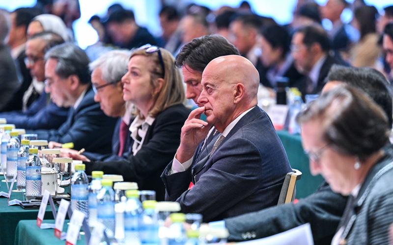 ▲3月22日，中国发展高层论坛2026年年会在北京开幕。图/新华社