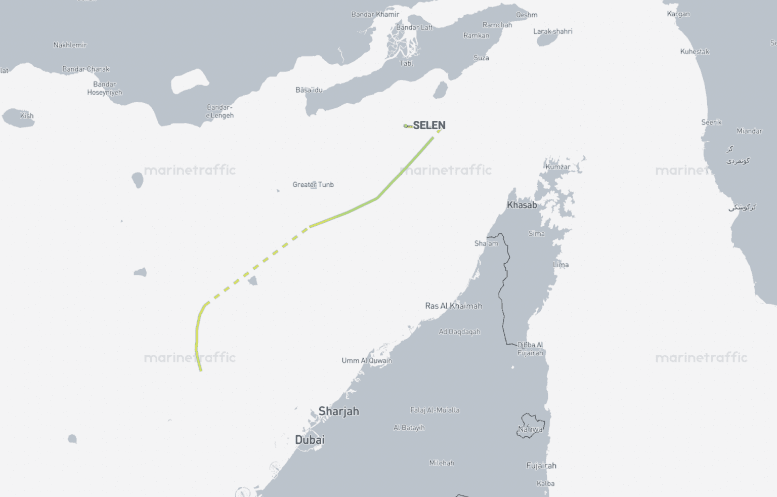伊朗责令一艘擅自通过霍尔木兹海峡船只返航