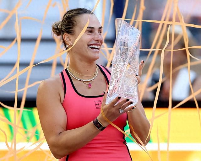 罗马体育报：虎妞萨巴伦卡3月完美收官 阳光双冠+千万奖金+爱情|WTA|迈阿密|WTA1000迈阿密站|维多利亚-阿扎伦卡|阿丽娜·萨巴伦卡 ...