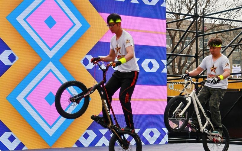 福地骑游·华远骑行季活动。门头沟区委宣传部供图