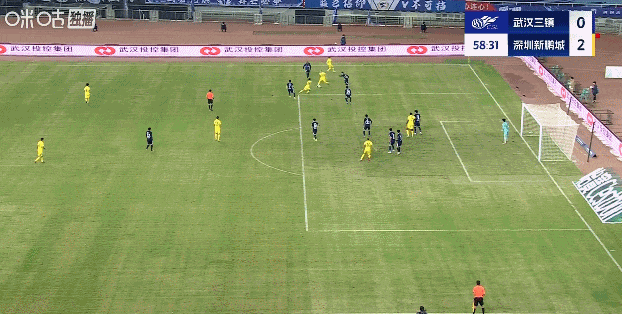 第80分钟，于睿解围时乌龙，三镇扳回一球，但接下来的时间，新鹏城没给对手机会，最终客场2-1击败对手，拿到宝贵的3分。