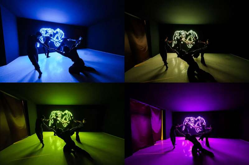 舞者踩着明快灵动的节奏翩然起舞，将马蒂斯画中流畅的线条、跃动的色彩化为雀跃的韵律。