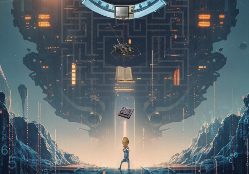 纪录片《如何找到图灵》（2025）海报局部。