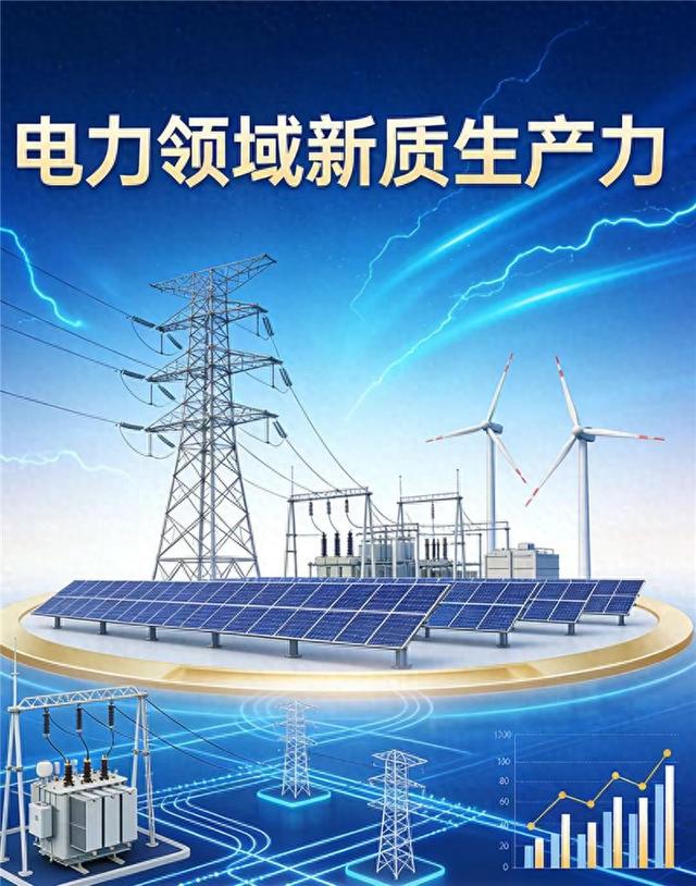 培育电力领域新质生产力。（图片由豆包AI生成）