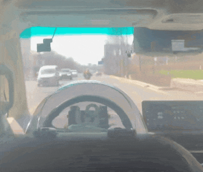 无人驾驶出租车。图 / 作者供图