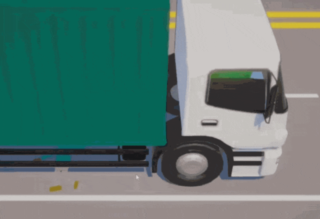 “我还以为减速带呢”