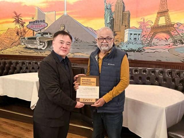 合作现场。中影科技供图