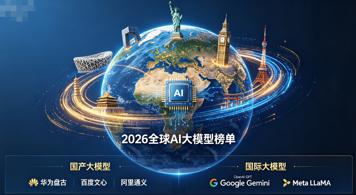 2026 全球 AI 大模型全景榜单:国产强势崛起，国际格局重塑_目前各种ai大模型的优势-CSDN博客|智能|智能体|3D|自主可控|具身 ...