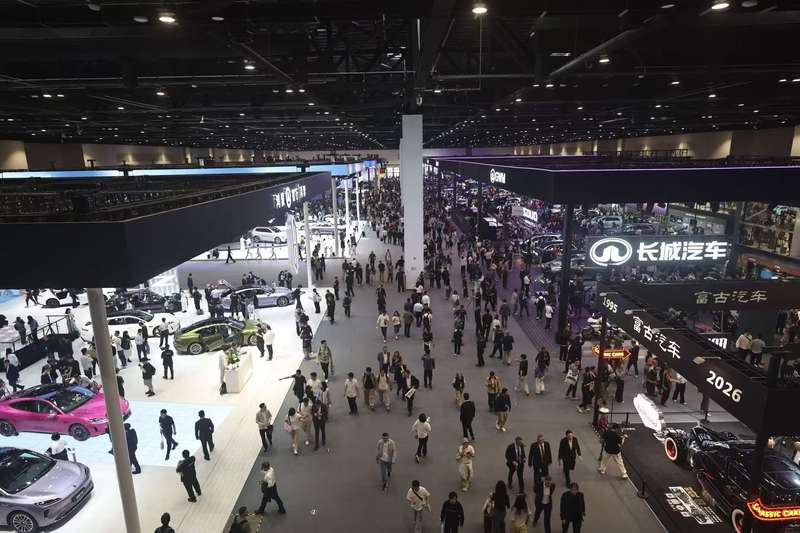 4月24日，2026北京国际汽车展览会启幕。新京报记者 王飞 摄