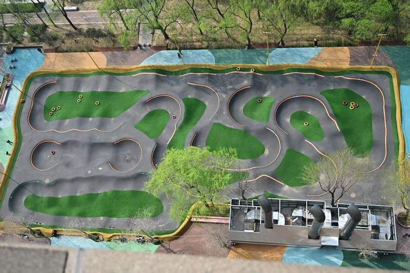 UPARK泵道公园。图/北京海淀微信公众号