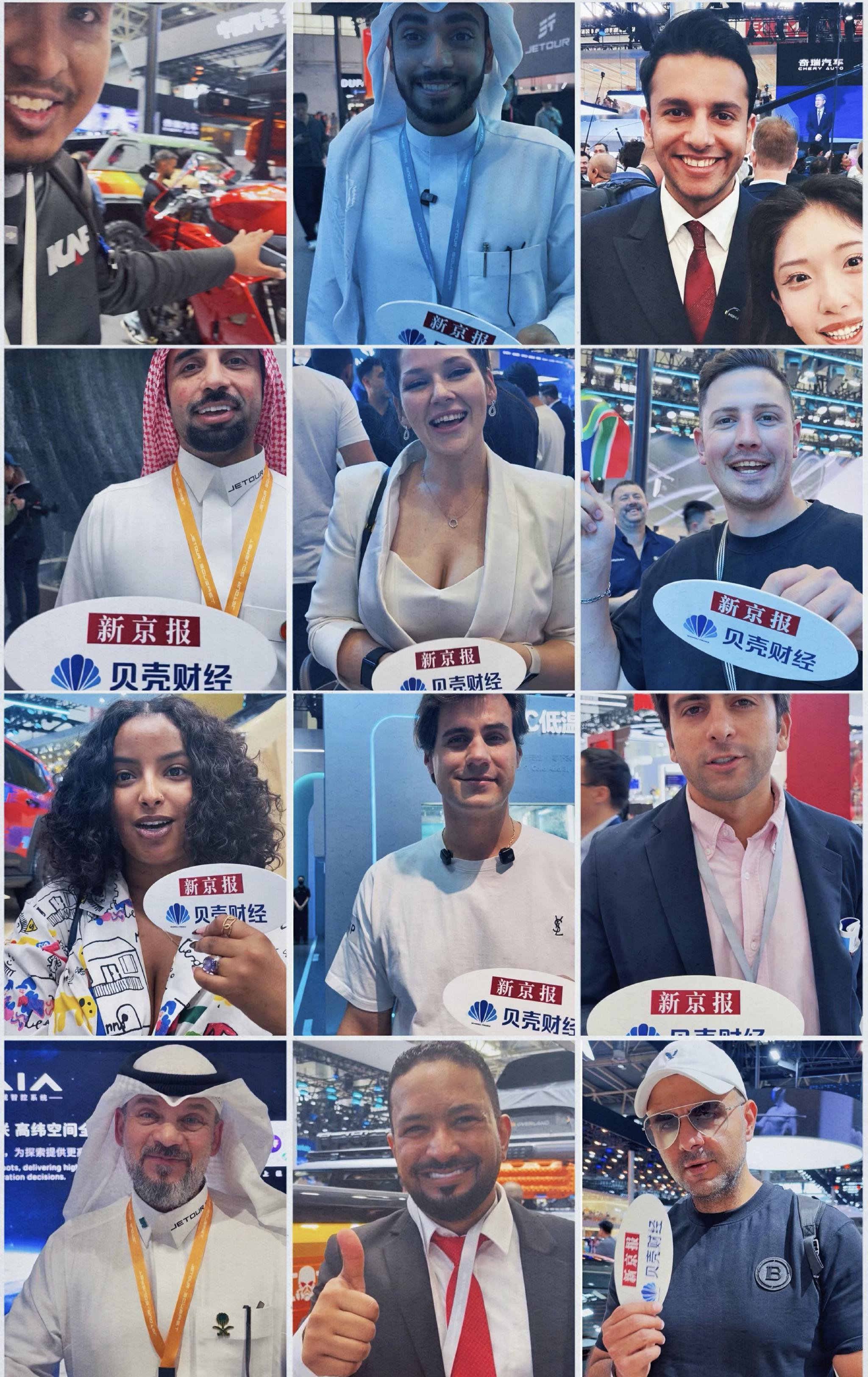 “老外”涌入北京车展，一边惊叹一边下单