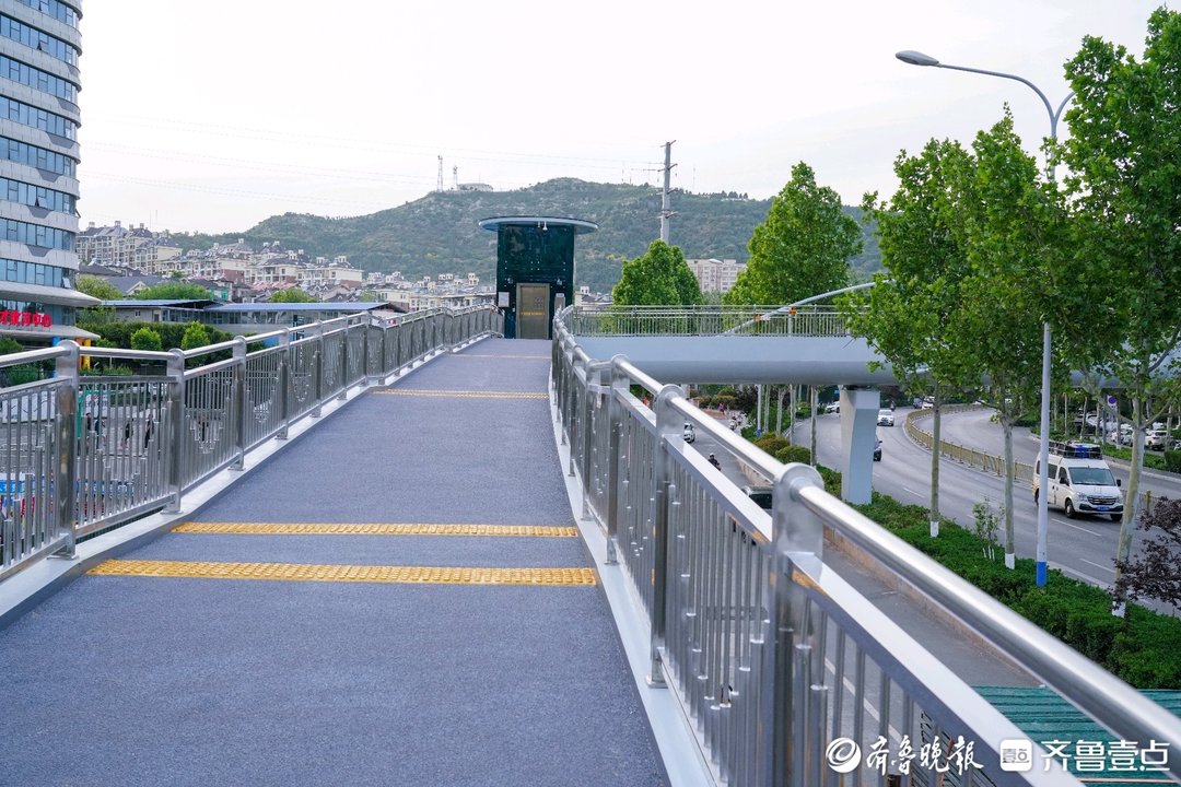 泉城再添“空中走廊”,济南四座人行天桥同步投用|济南市|五一|梯道|北园|山径_新浪新闻