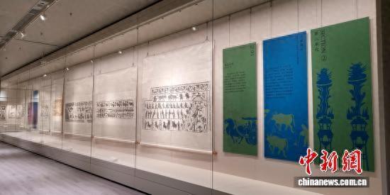 西安碑林博物馆举办陕鲁碑刻与画像石拓片集珍展