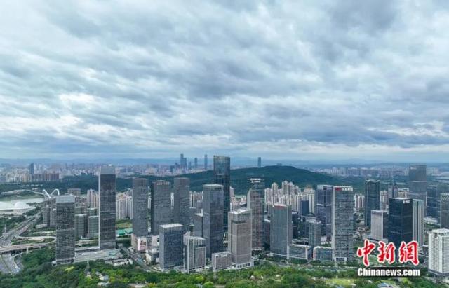图为南宁市五象新区。陈冠言 摄