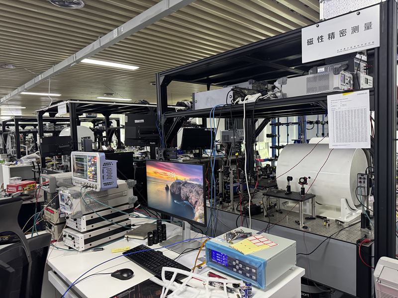 北京量子信息科学研究院原子系综测量实验室。新京报记者 耿子叶摄