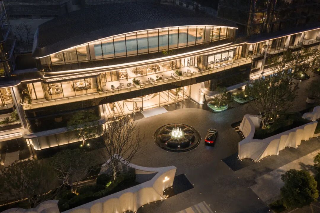 ▲招商长江序会所实景图