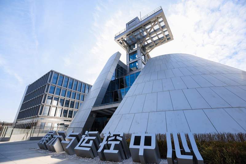 北京火箭大街展示与运控中心。受访者供图