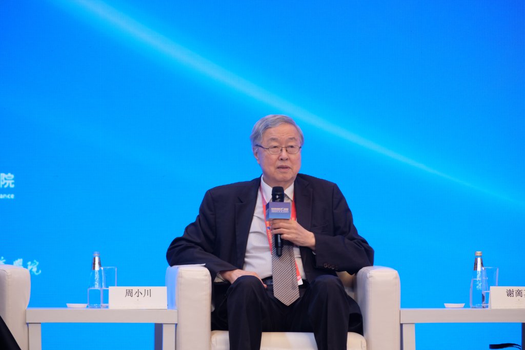 十二届全国政协副主席、中国人民银行原行长周小川。澎湃新闻记者 胡志挺&nbsp;摄