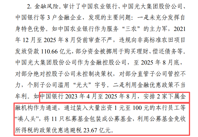 震惊！中国银行逃税23.67亿元，另有工商银行、建设银行等六家银行被审计署点名！_https://www.izongheng.net_快讯_第2张